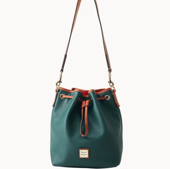 Dooney & Bourke Handbags - Dooney & Bourke Pebble Grain Drawstring  Bag